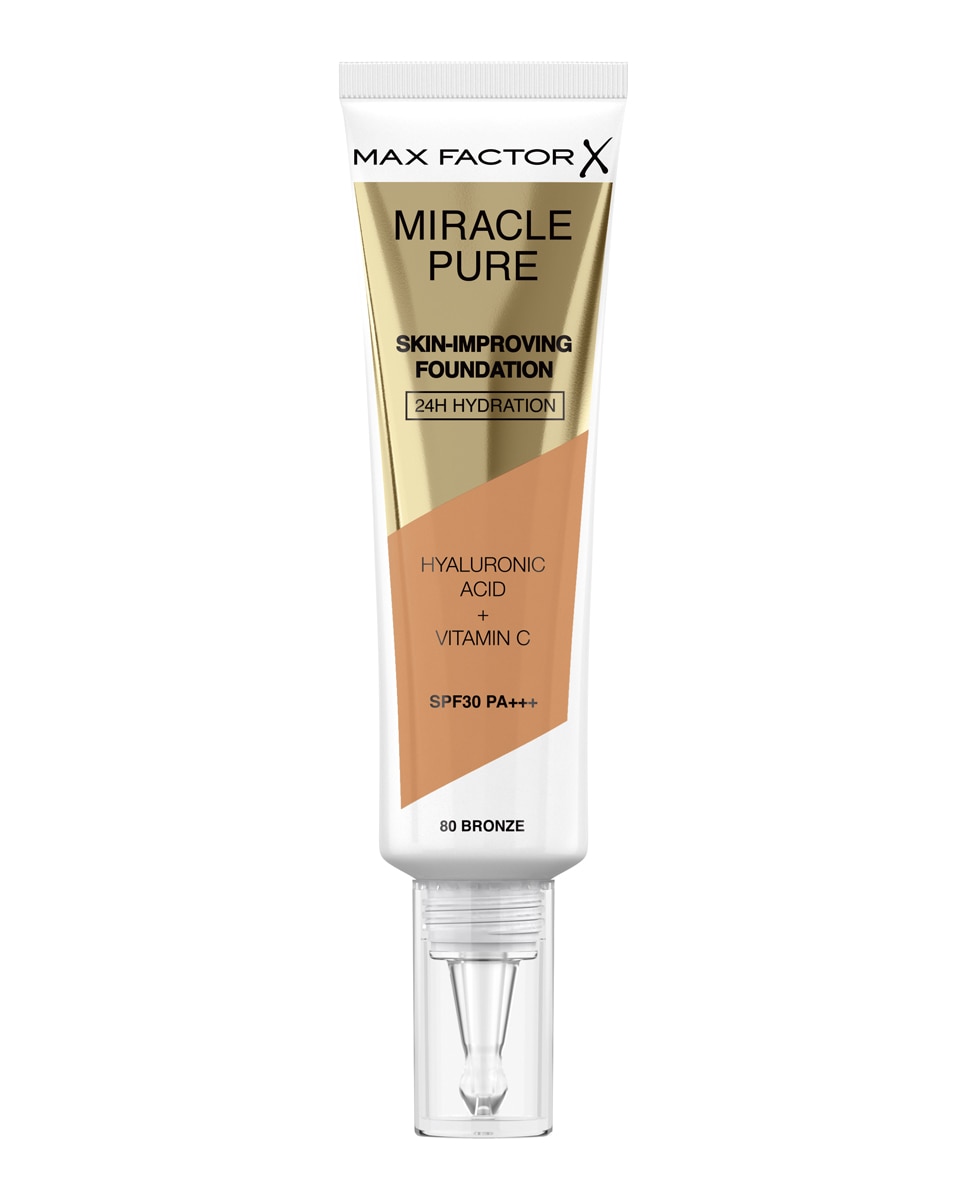 Base de maquillaje Miracle Pure Max Factor - 80 Bronze 80 Bronze-1