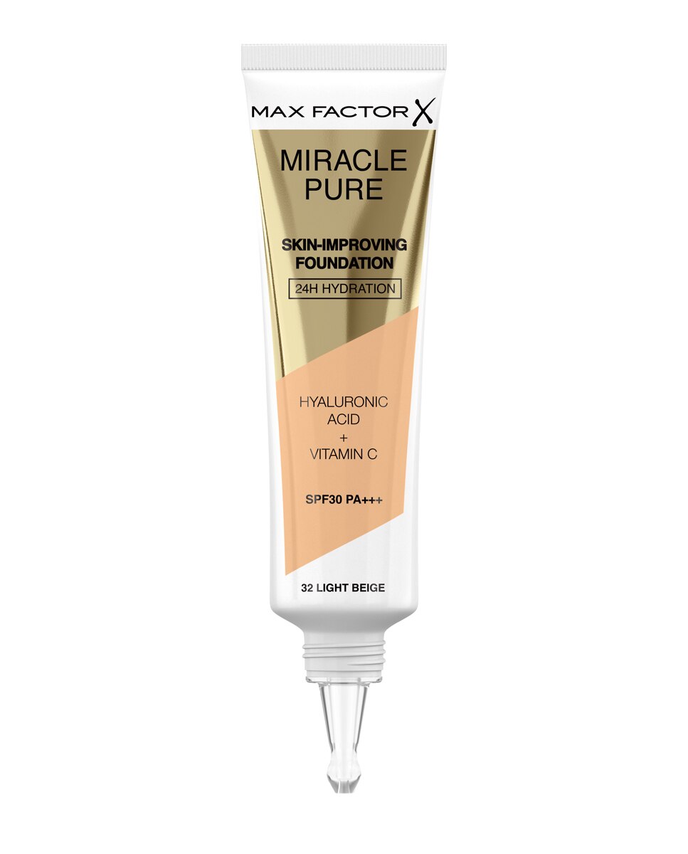 Base de maquillaje Miracle Pure Max Factor - 32 Light Beige 32 Light Beige-3