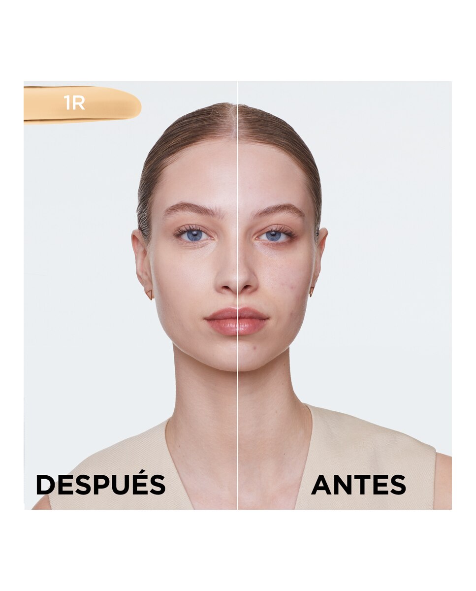 Base de maquillaje con ácido hialurónico Accord Parfait L'Oréal Paris - 1.R 30 ml 1.R-3