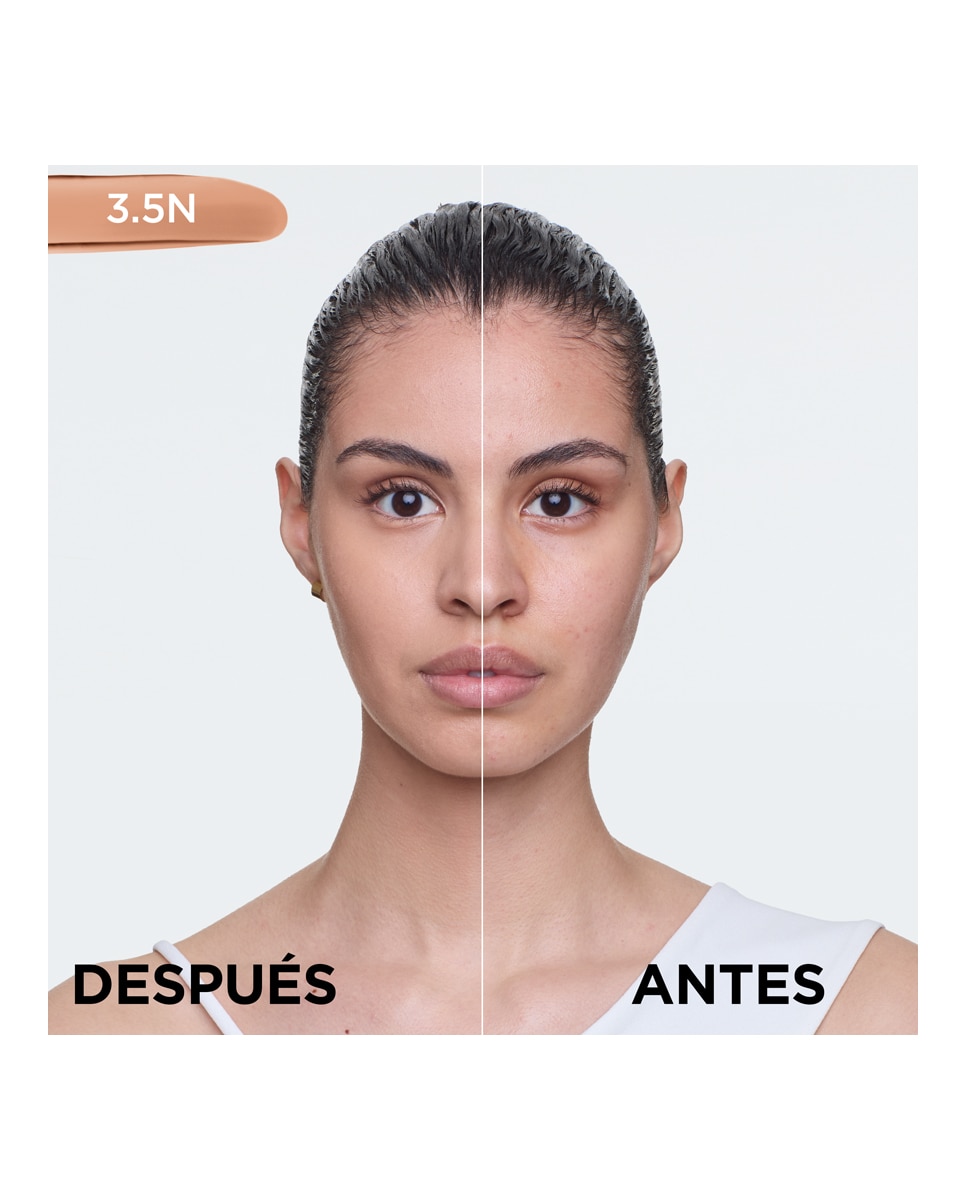 Base de maquillaje con ácido hialurónico Accord Parfait L'Oréal Paris - 3.5.N 30 ml 3.5.N-3