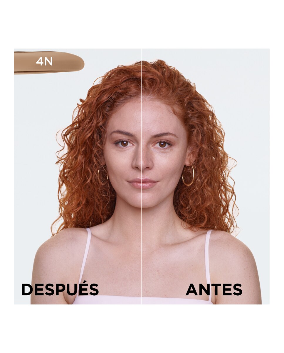Base de maquillaje con ácido hialurónico Accord Parfait L'Oréal Paris - 4.N 30 ml 4.N-4