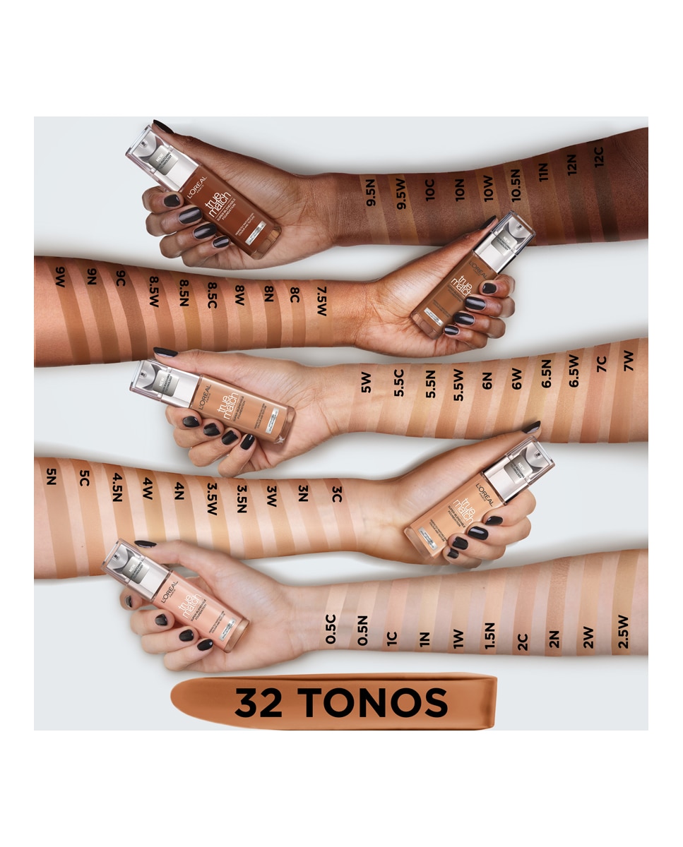 Base de maquillaje con ácido hialurónico Accord Parfait L'Oréal Paris - 6.5.D/W 30 ml 6.5.D/W-2