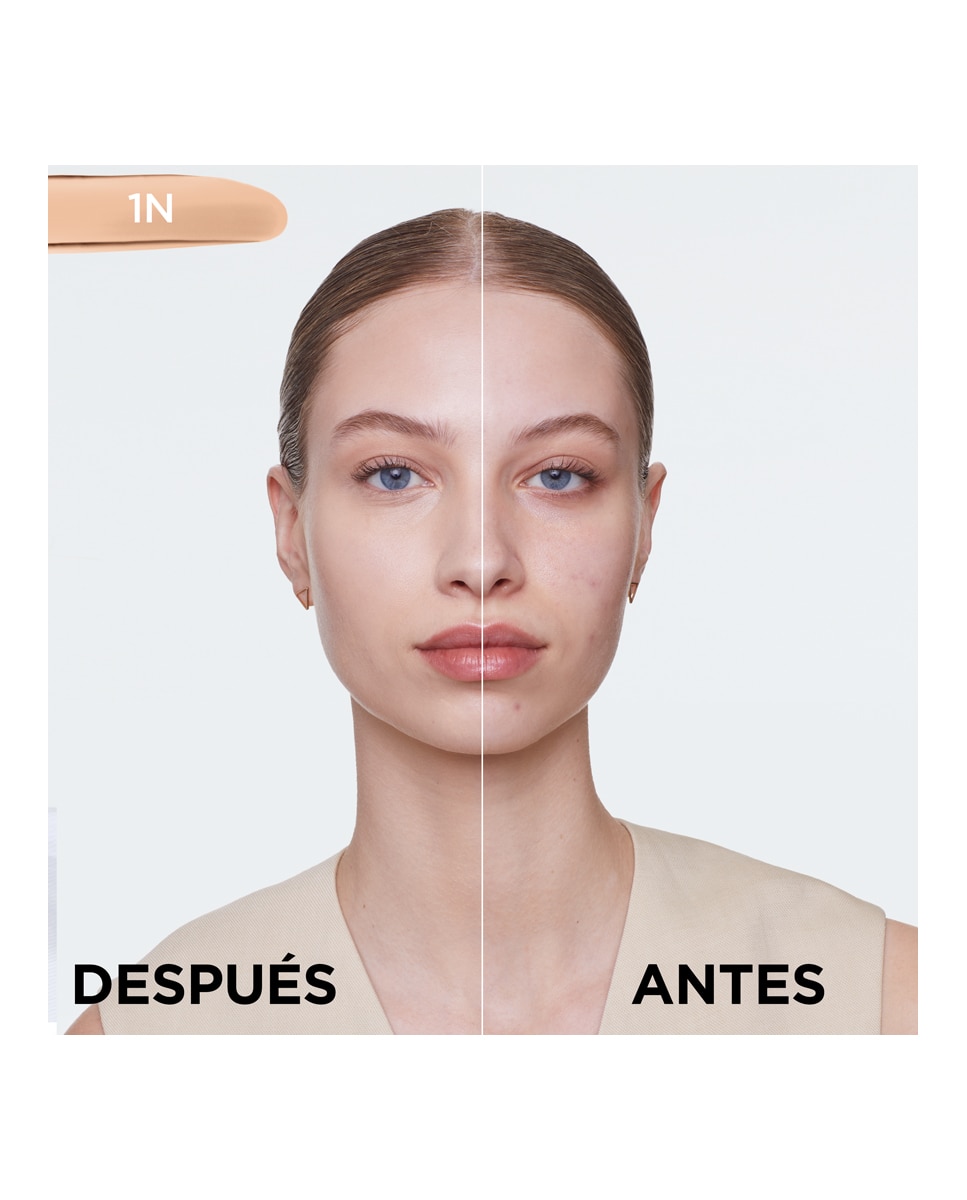 Base de maquillaje Accord Parfait con ácido hialurónico L'Oréal Paris - 1.N 30 ml 1.N-4