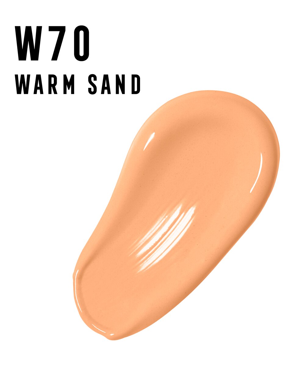Imagen 3 de Base de maqullaje Facefinity Max Factor - Warm Sand W70 Warm Sand W70