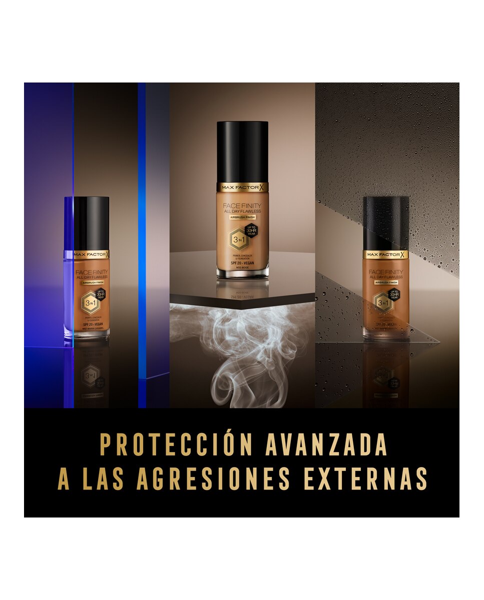 Imagen 5 de Base de maqullaje Facefinity Max Factor - Golden N75 Golden N75