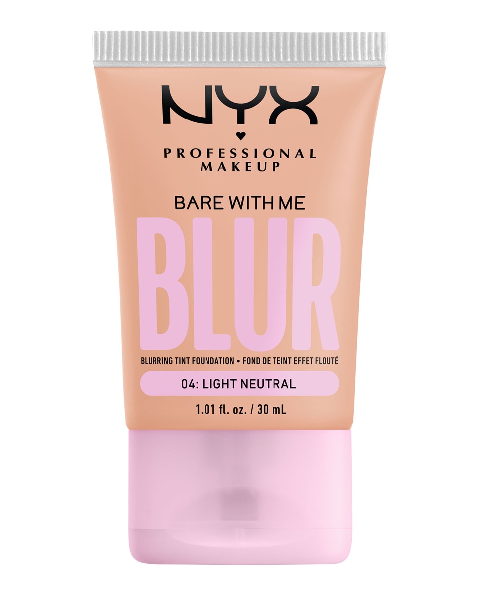 Base de maquillaje Bare with me Blur NYX Professional Makeup - Tono 04. Light neutral 30 ml Tono 04. Light neutral-1