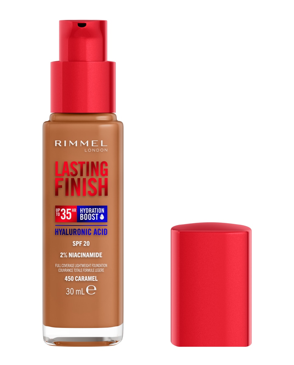 Base Lasting Finish 35H Rimmel - Caramel 450 Caramel 450-2