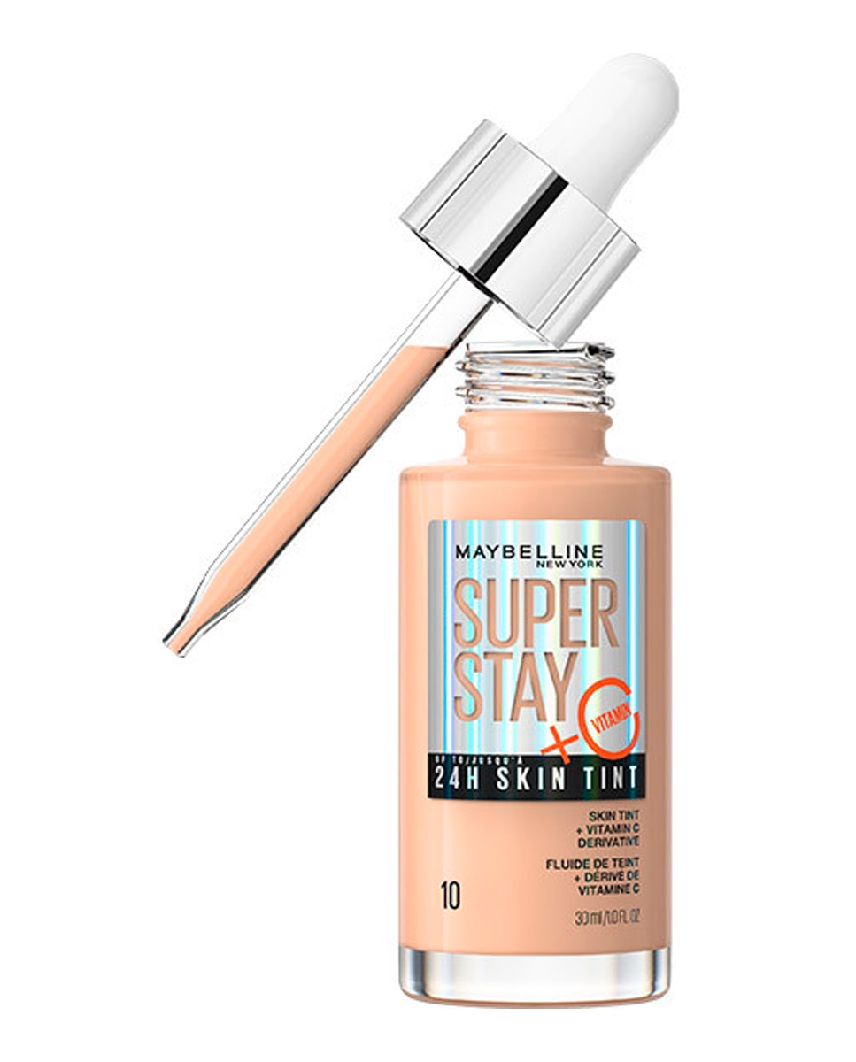 Base de maquillaje Super Stay Skin Tint + Vitamina C 24h Maybelline - 10 10-2