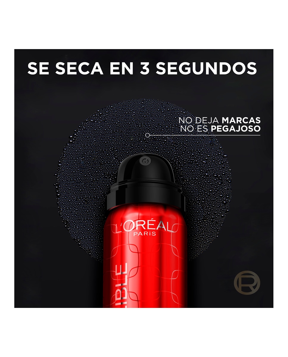 Spray fijador Infaillible 36h de duración Water-proof y Oil-proof L'Oréal Paris - 75 ml 6