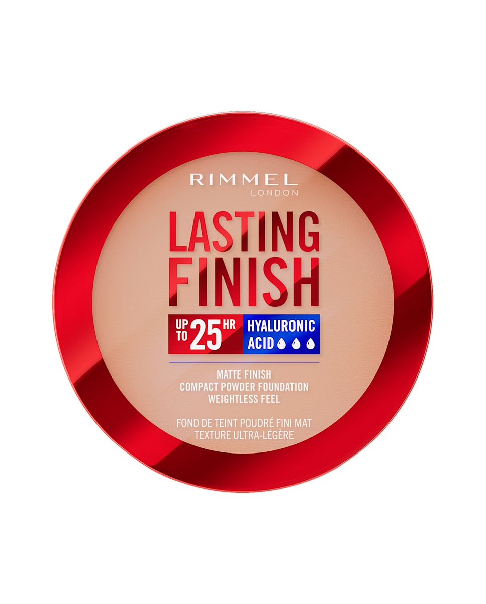 Base de maquillaje Lasting Finish polvos compactos Rimmel - 006 Rose Vanilla 7 gr 006 Rose Vanilla-1