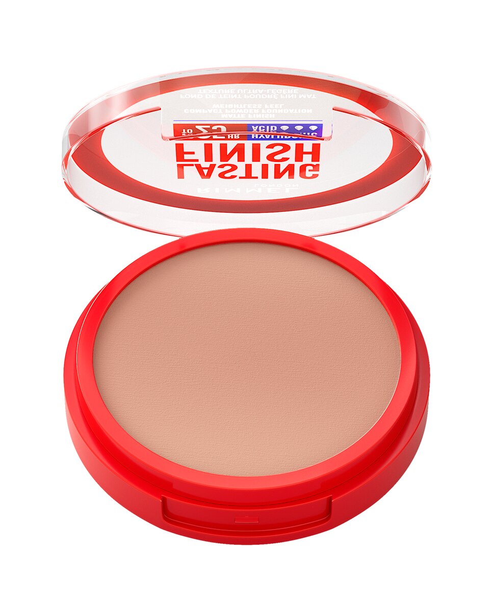 Base de maquillaje Lasting Finish polvos compactos Rimmel - 006 Rose Vanilla 7 gr 006 Rose Vanilla-2