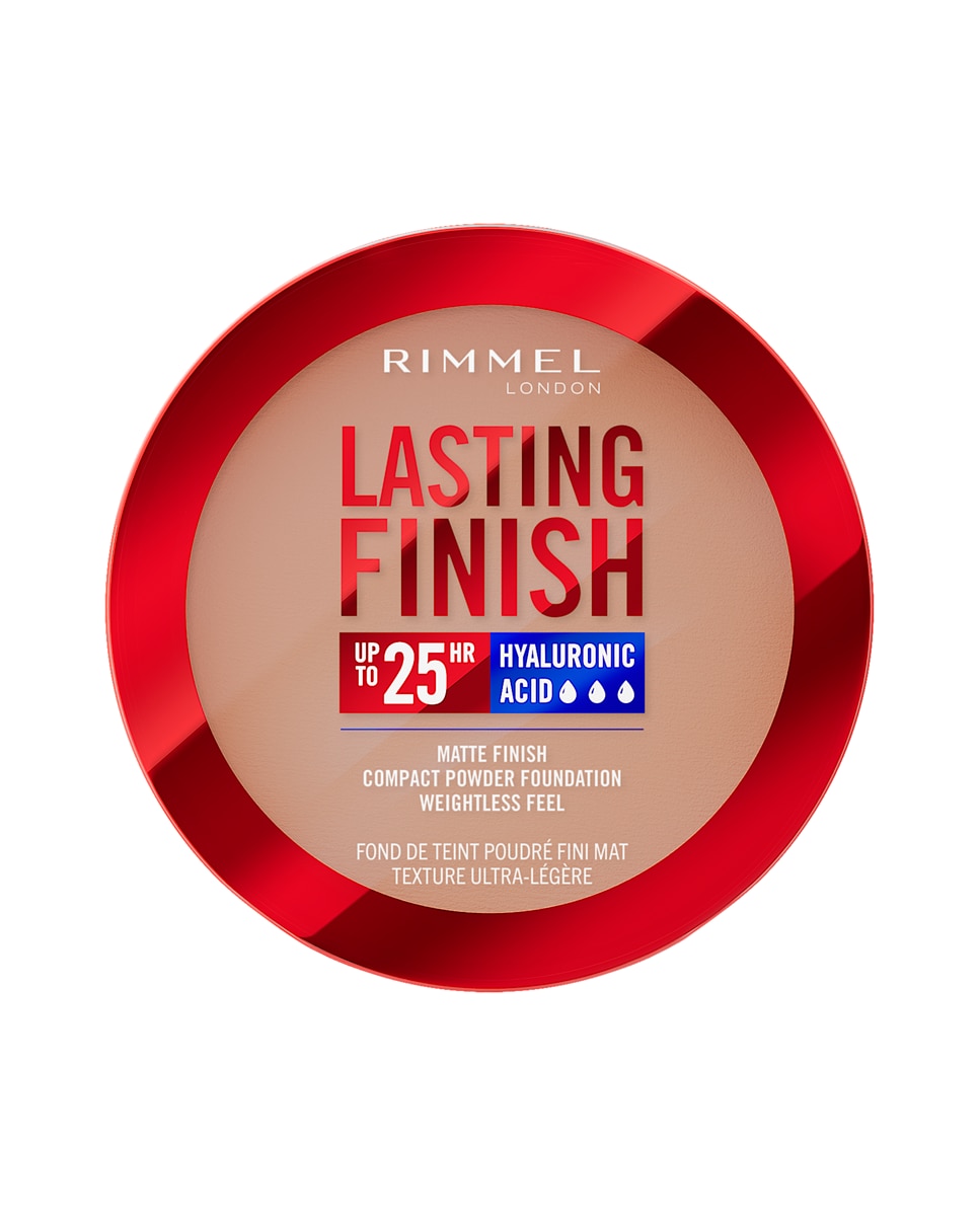 Base de maquillaje Lasting Finish polvos compactos Rimmel - 009 Honey 7 gr 009 Honey-1