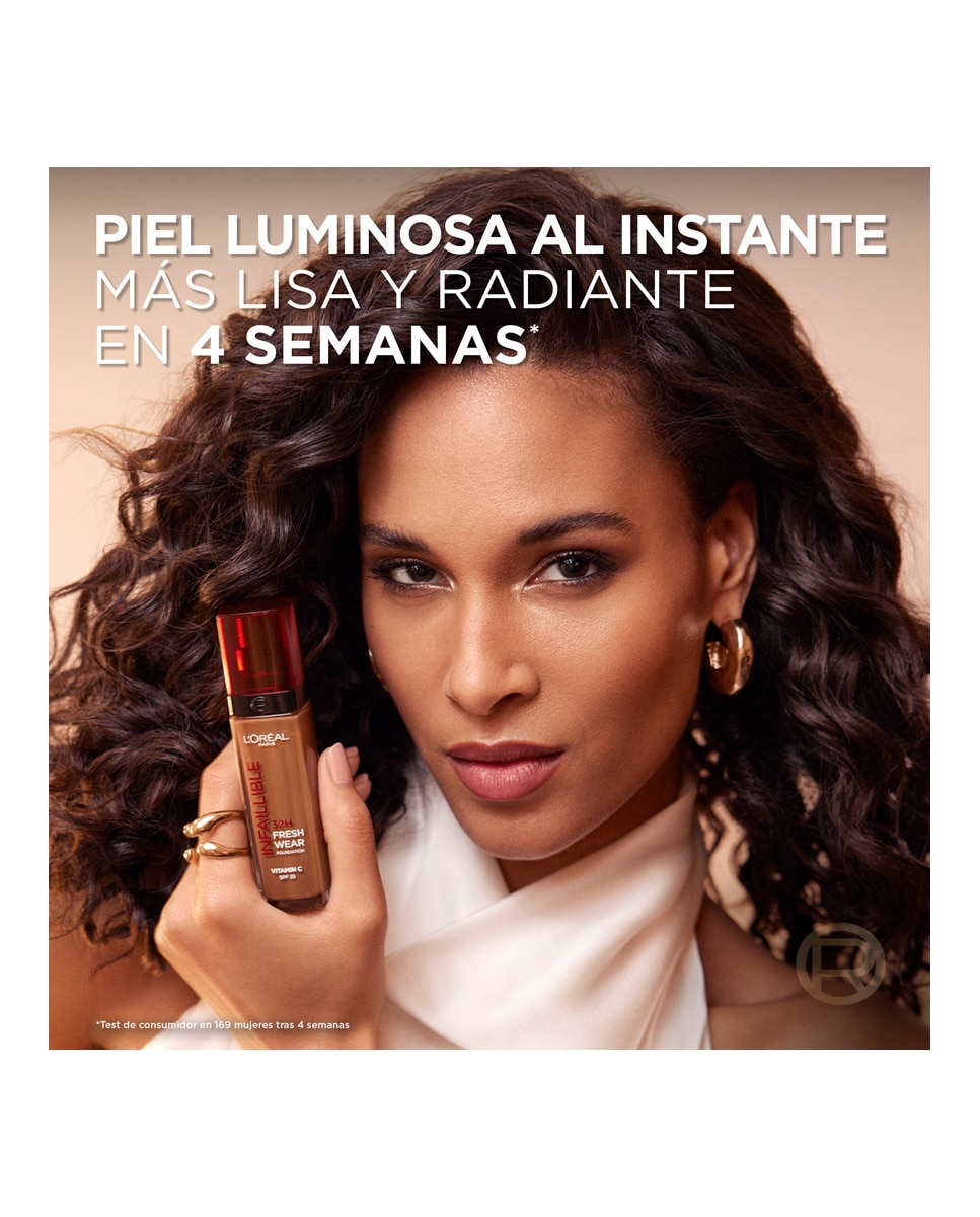 Base de Maquillaje Infaillible 32h Freshwear L'Oréal Paris - Tono 20 30 ml Tono 20-10