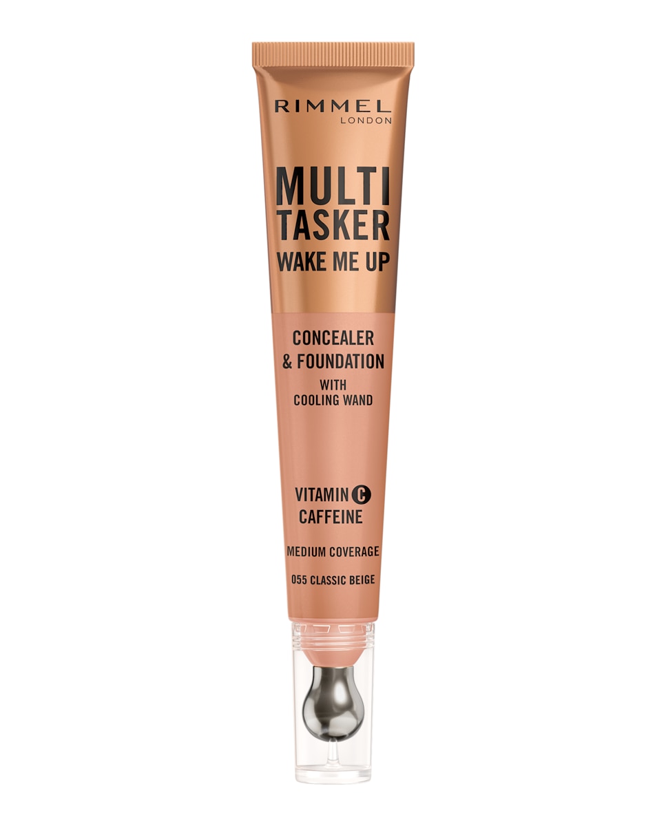 Base de Maquillaje Multitasker Wake Me Up Corrector y Base de Maquillaje 20 ml Rimmel - 055 Classic Beige 20 ml 055 Classic Beige-1