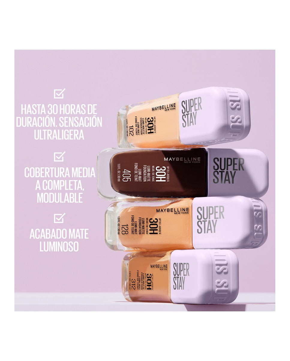 Base de Maquillaje Superstay/Everfresh - Tono 128 35 ml Tono 128-11