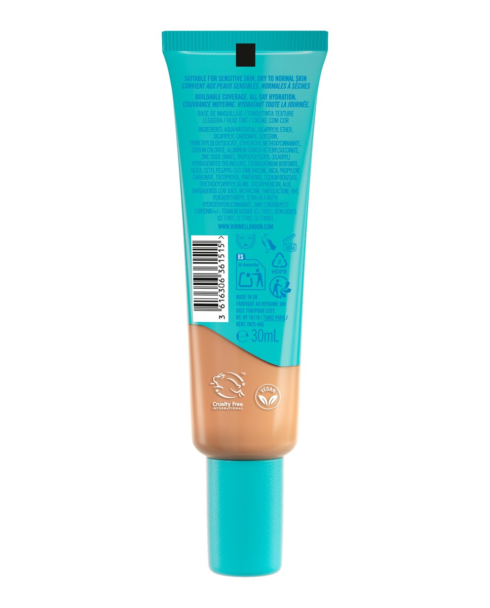 Base de Maquillaje Líquida Rimmel Kind & Free Glow it up 30 ml Rimmel - 160 VANILLA 30 ml 160 VANILLA-3