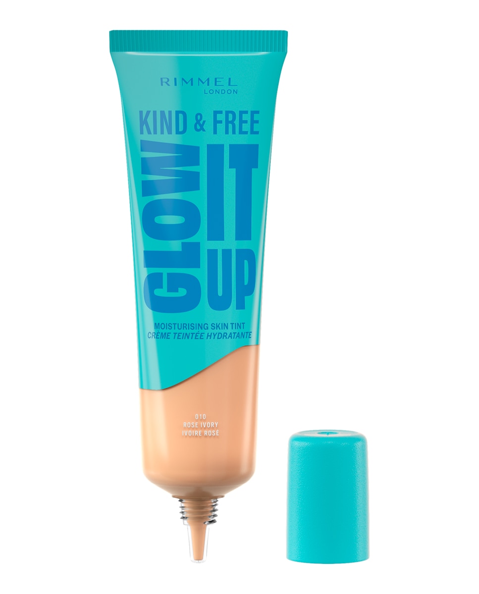 Base de Maquillaje Líquida Rimmel Kind & Free Glow it up 30 ml Rimmel - 10 ROSE IVORY 30 ml 10 ROSE IVORY-2
