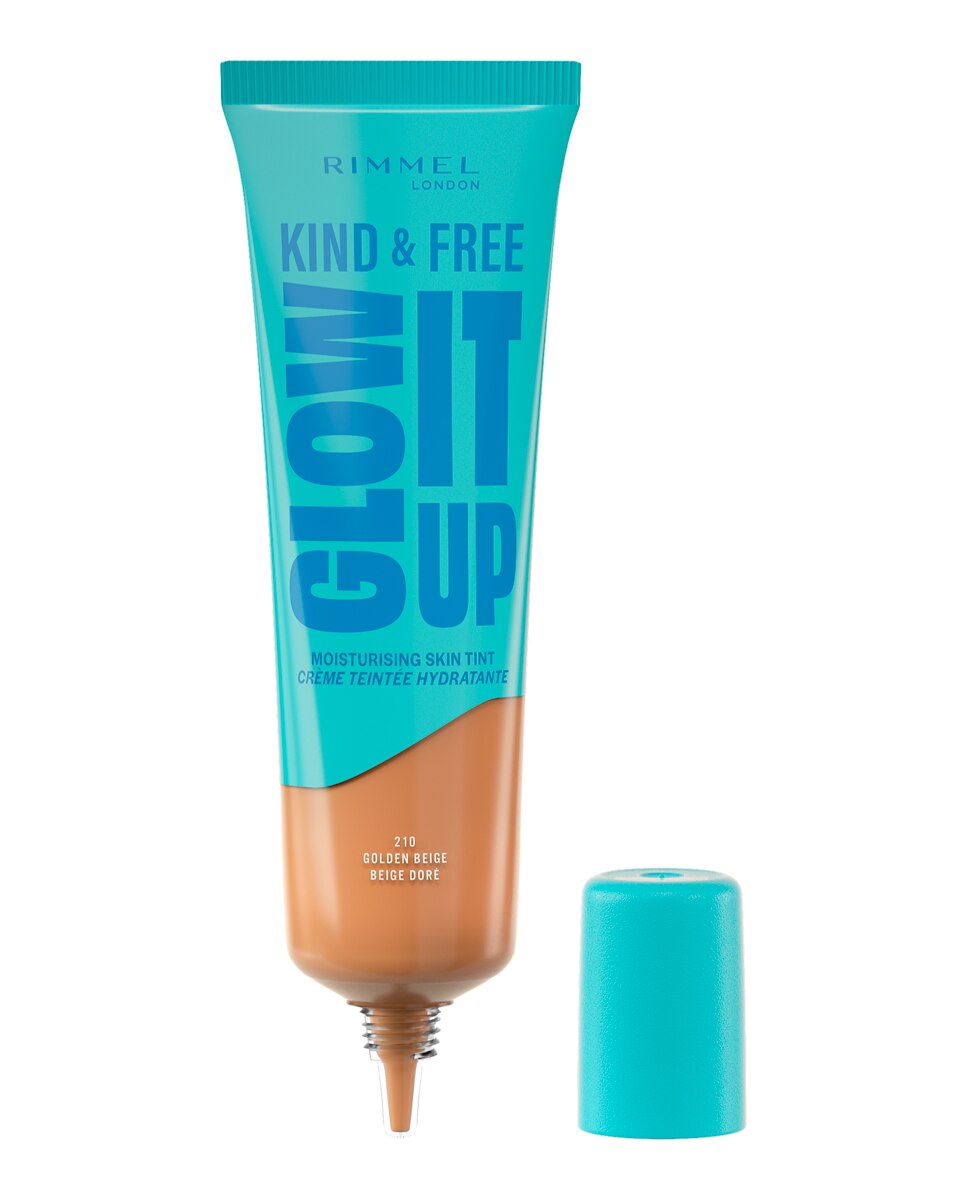 Base de Maquillaje Líquida Rimmel Kind & Free Glow it up 30 ml Rimmel - 210 GOLDEN BEIGE 30 ml 210 GOLDEN BEIGE-2