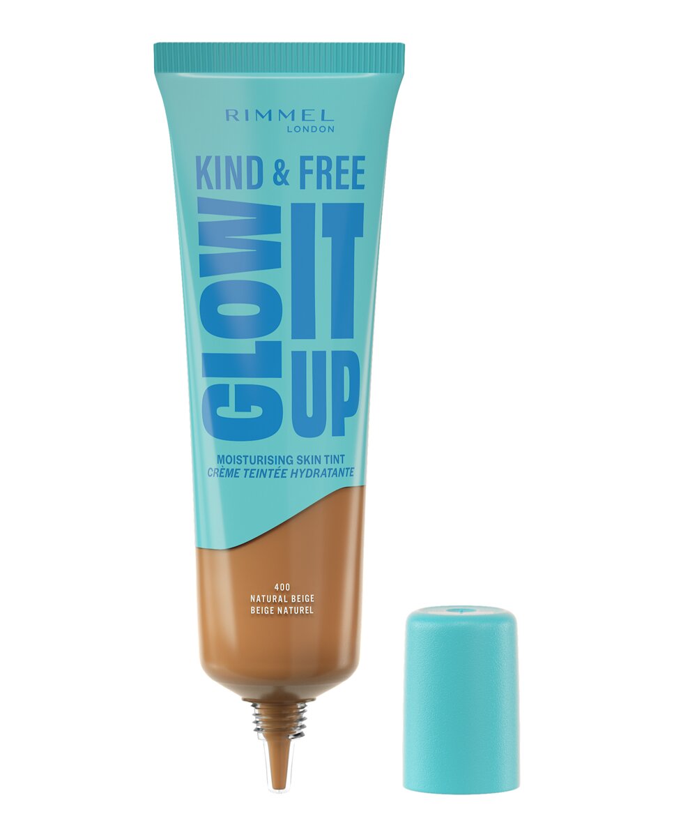 Base de Maquillaje Líquida Rimmel Kind & Free Glow it up 30 ml Rimmel - 400 NATURAL BEIGE 30 ml 400 NATURAL BEIGE-2