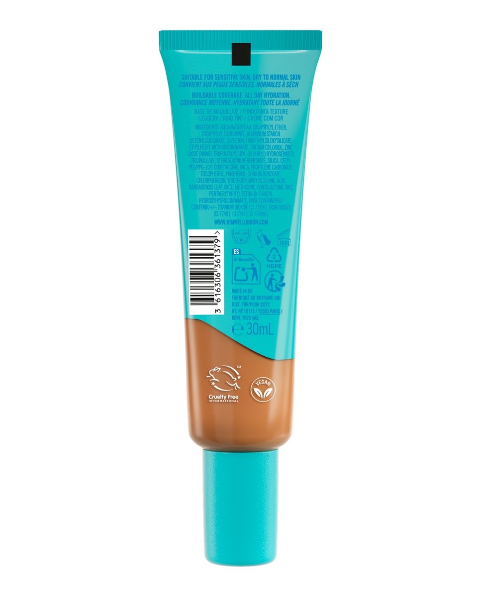 Base de Maquillaje Líquida Rimmel Kind & Free Glow it up 30 ml Rimmel - 400 NATURAL BEIGE 30 ml 400 NATURAL BEIGE-3