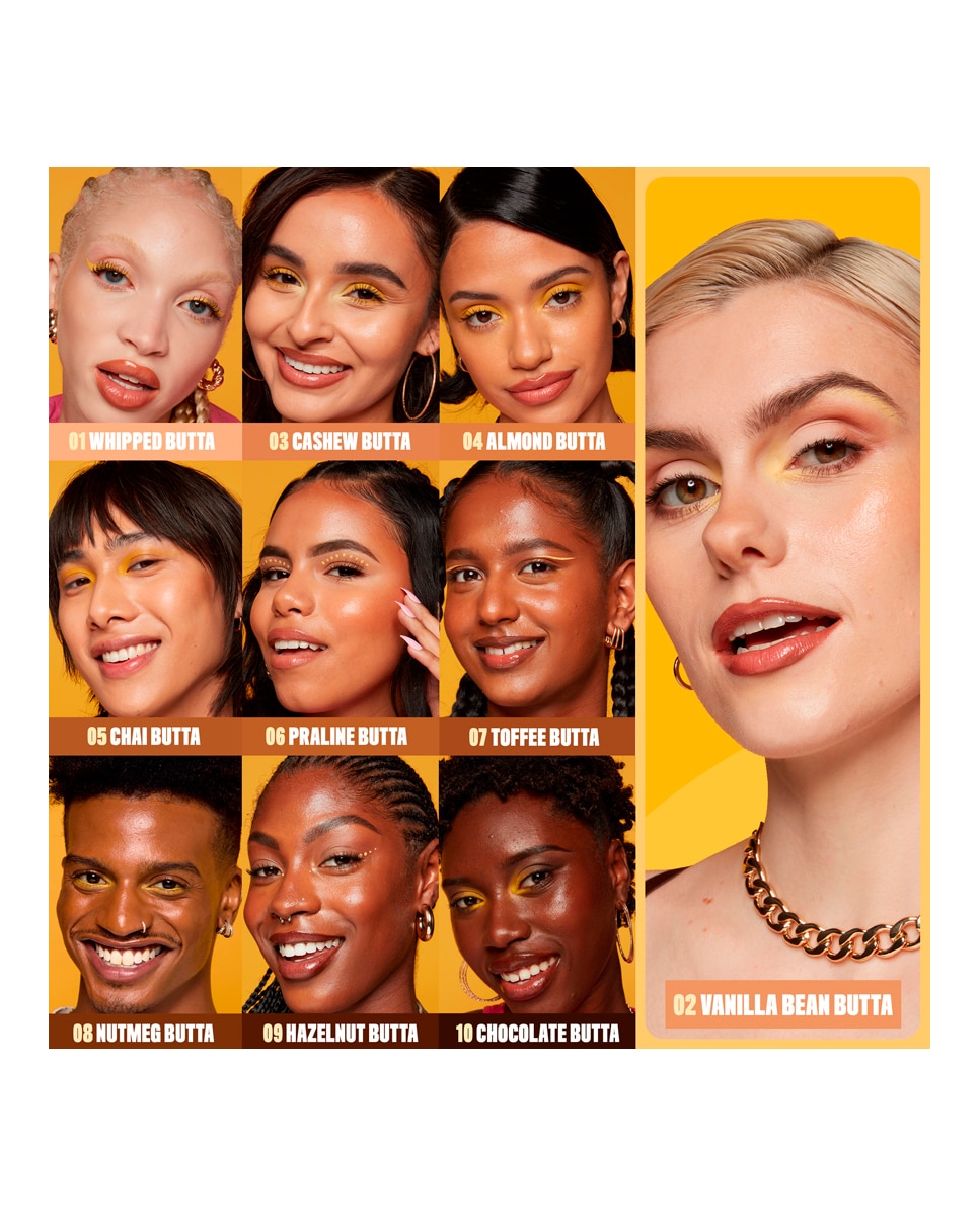 Imagen 11 de Base de Maquillaje Skin Tint Buttermelt Glaze Soft Glow + Protección SPF/FPS 40 30 ml de NYX Professional Makeup - Vanilla Bean Butta 30 ml Vanilla Bean Butta