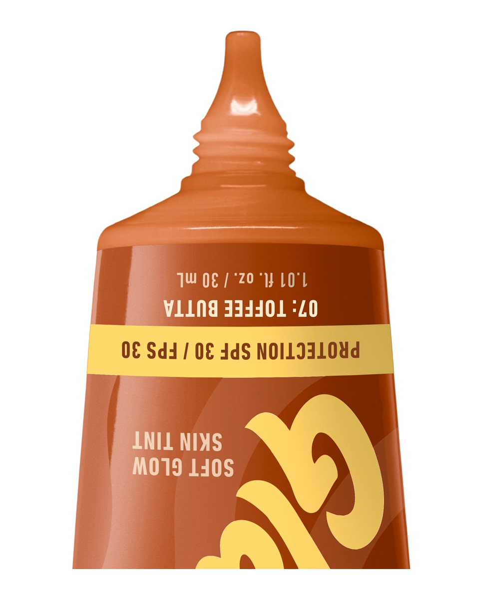 Imagen 5 de Base de Maquillaje Skin Tint Buttermelt Glaze Soft Glow + Protección SPF/FPS 40 30 ml de NYX Professional Makeup - Toffee Butta 30 ml Toffee Butta