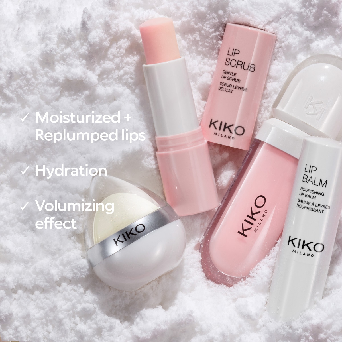 Crema Labial Perfeccionadora Con Efecto Voluminizador Lip Volume Kiko Milano - Tutu Rose Tutu Rose-4