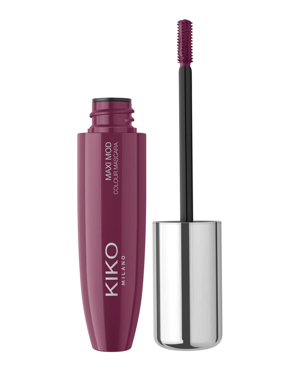 Máscara De Pestaña Maxi Mod Colour Mascara Kiko Milano - 03 Plum 03 Plum-1