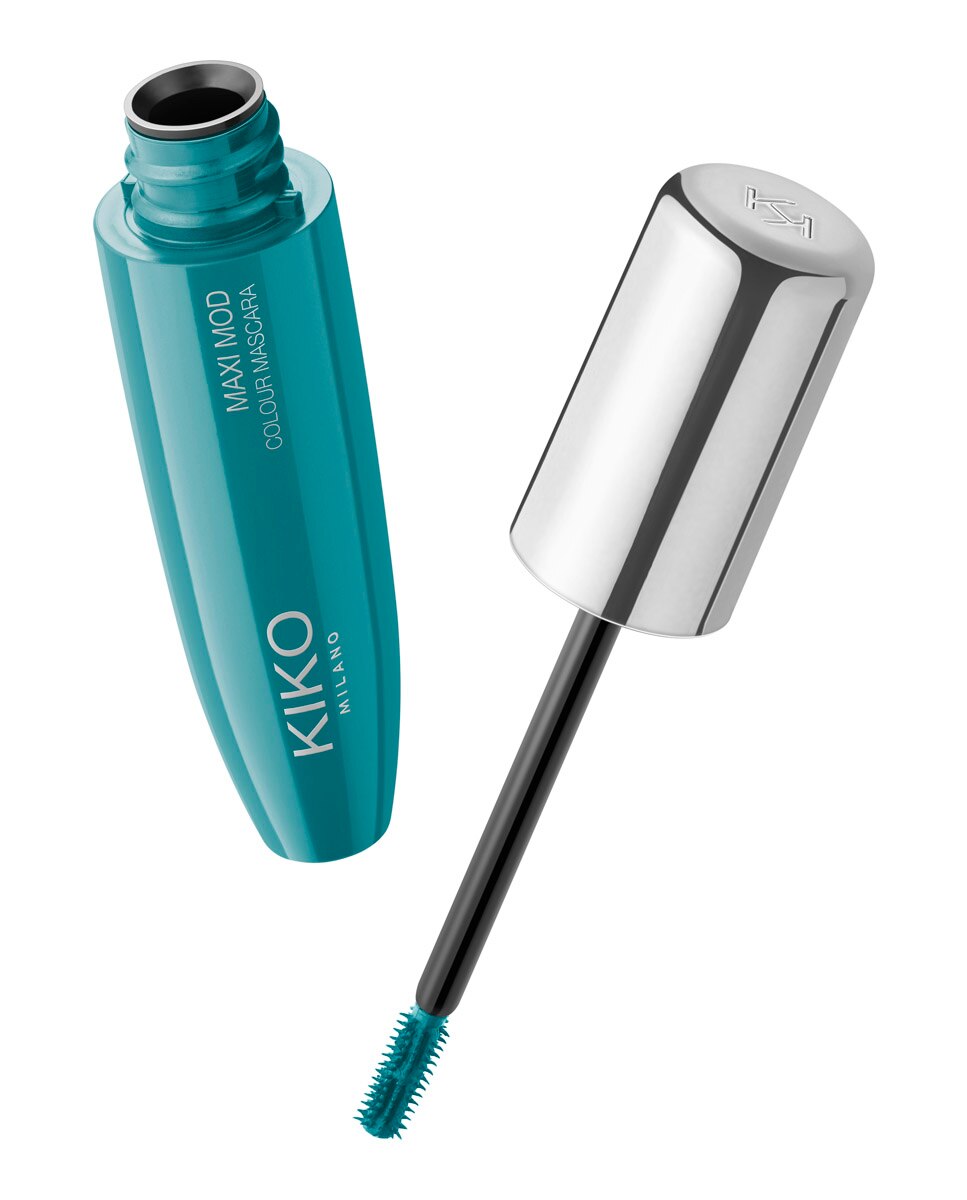 Máscara De Pestaña Maxi Mod Colour Mascara Kiko Milano - 04 Metallic Green 04 Metallic Green-3
