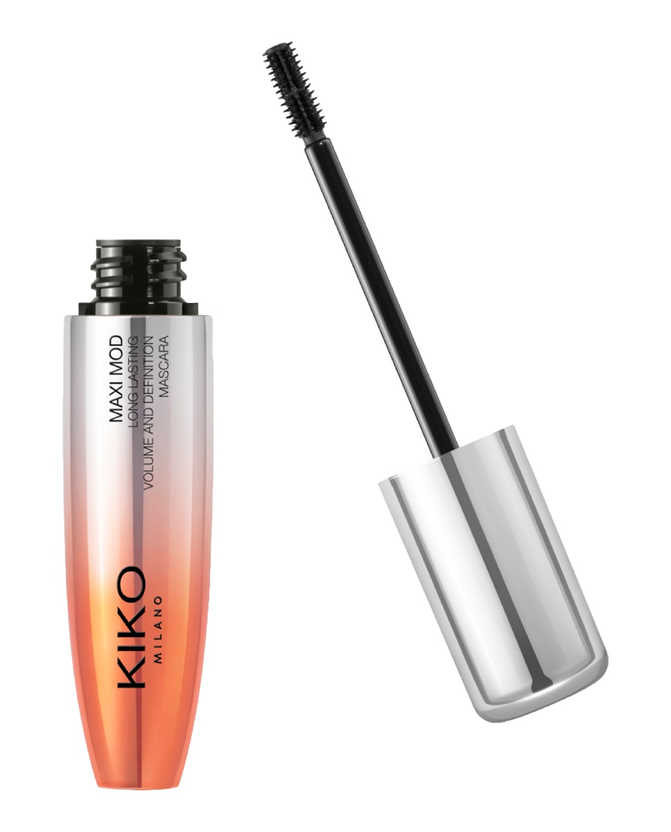 Máscara De Pestañas +200 % Efecto Volumen De Larga Duración Hasta 10 Horas New Maxi Mod Mascara Kiko Milano 2