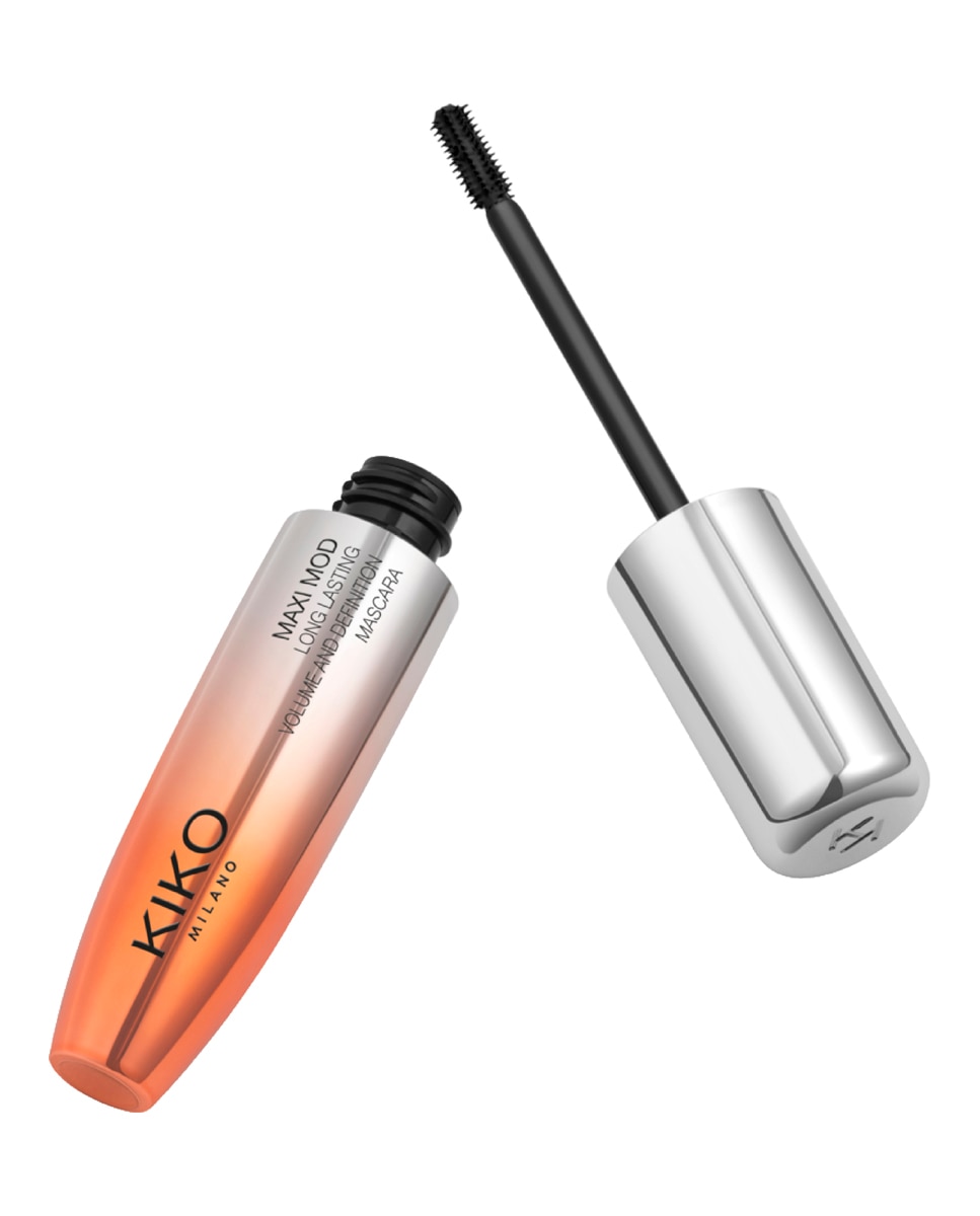Máscara De Pestañas +200 % Efecto Volumen De Larga Duración Hasta 10 Horas New Maxi Mod Mascara Kiko Milano 4