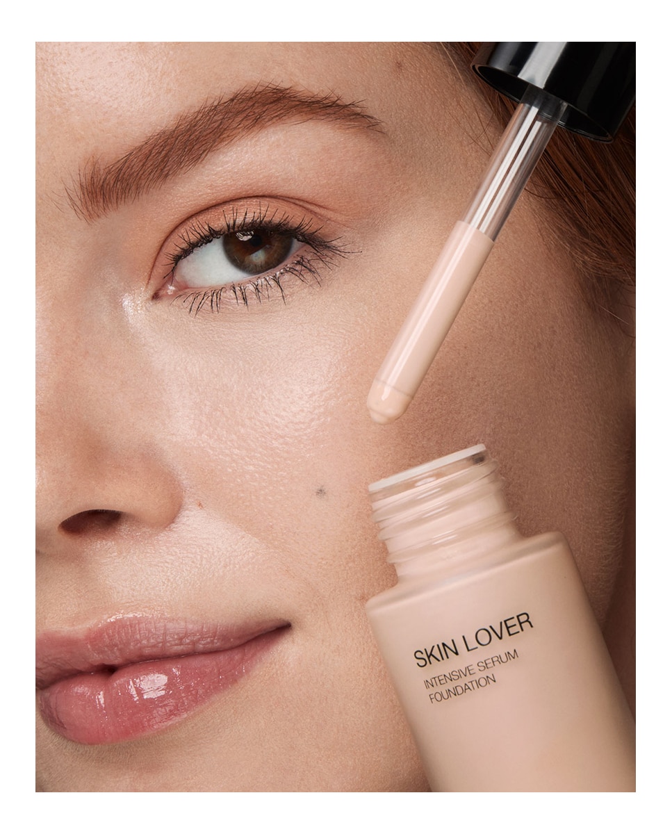 Base De Maquillaje Hidratante En Sérum De Larga Duración; Skin Lover Intensive Serum Foundation Kiko Milano - 1CR Cool Rose 1CR Cool Rose-3