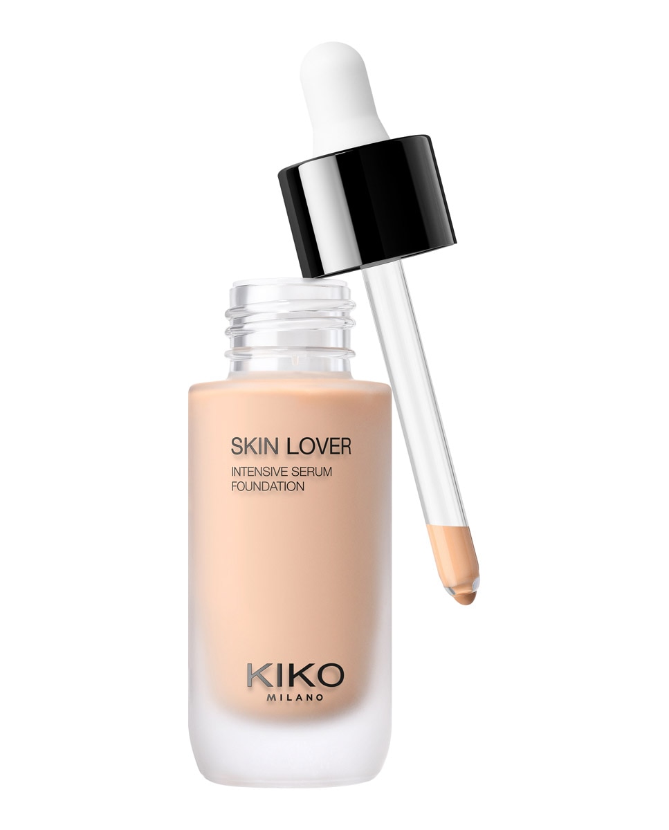 Base De Maquillaje Hidratante En Sérum De Larga Duración; Skin Lover Intensive Serum Foundation Kiko Milano - 1.5WN Warm Neutral 1.5WN Warm Neutral-1