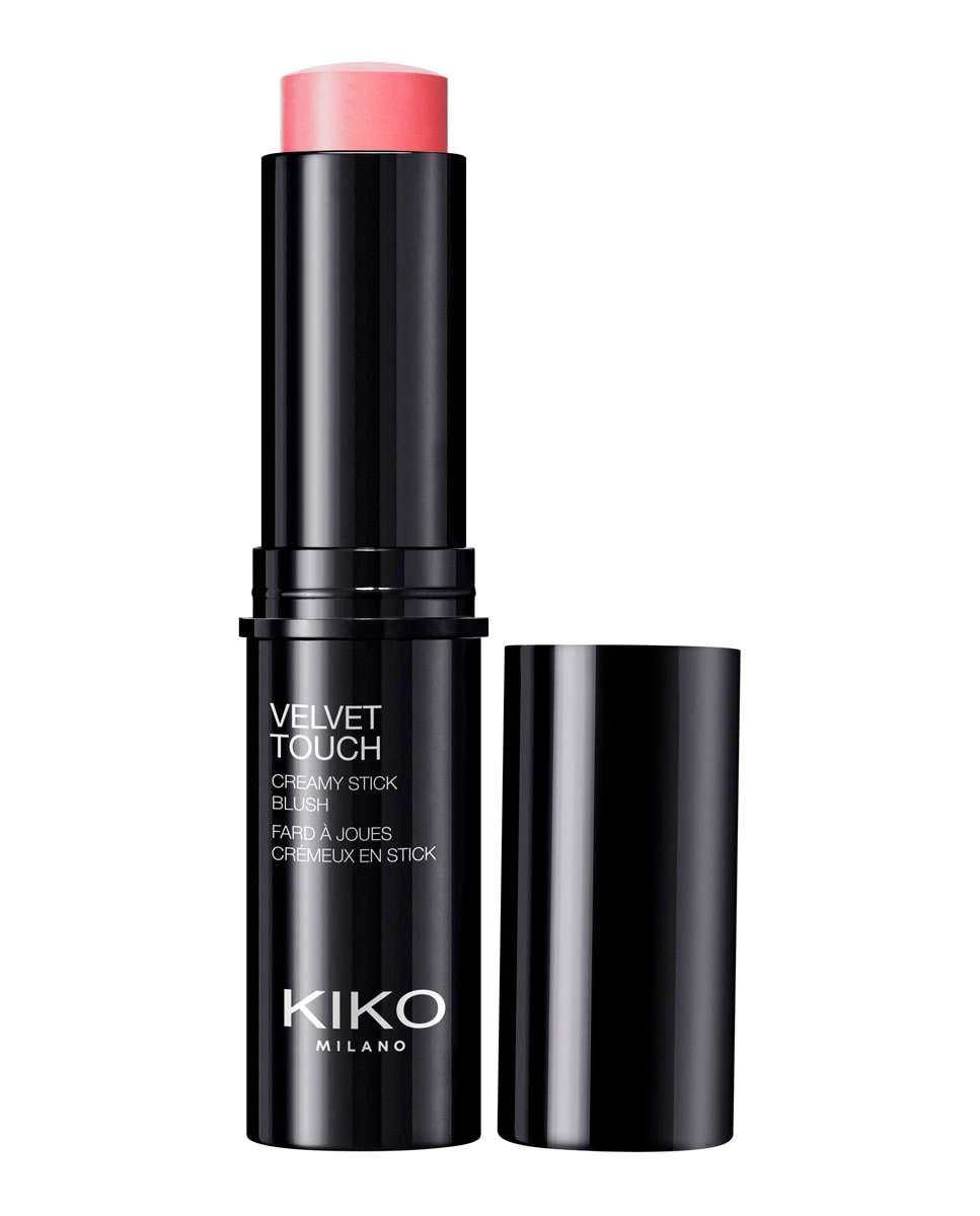 Colorete En Stick Velvet Touch Creamy Stick Blush Kiko Milano - 05 Camelia Red 05 Camelia Red-1