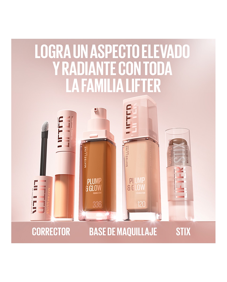 Base De Maquillaje Lifter Lifter Plump & Glow Maybelline New York - 102 102-10