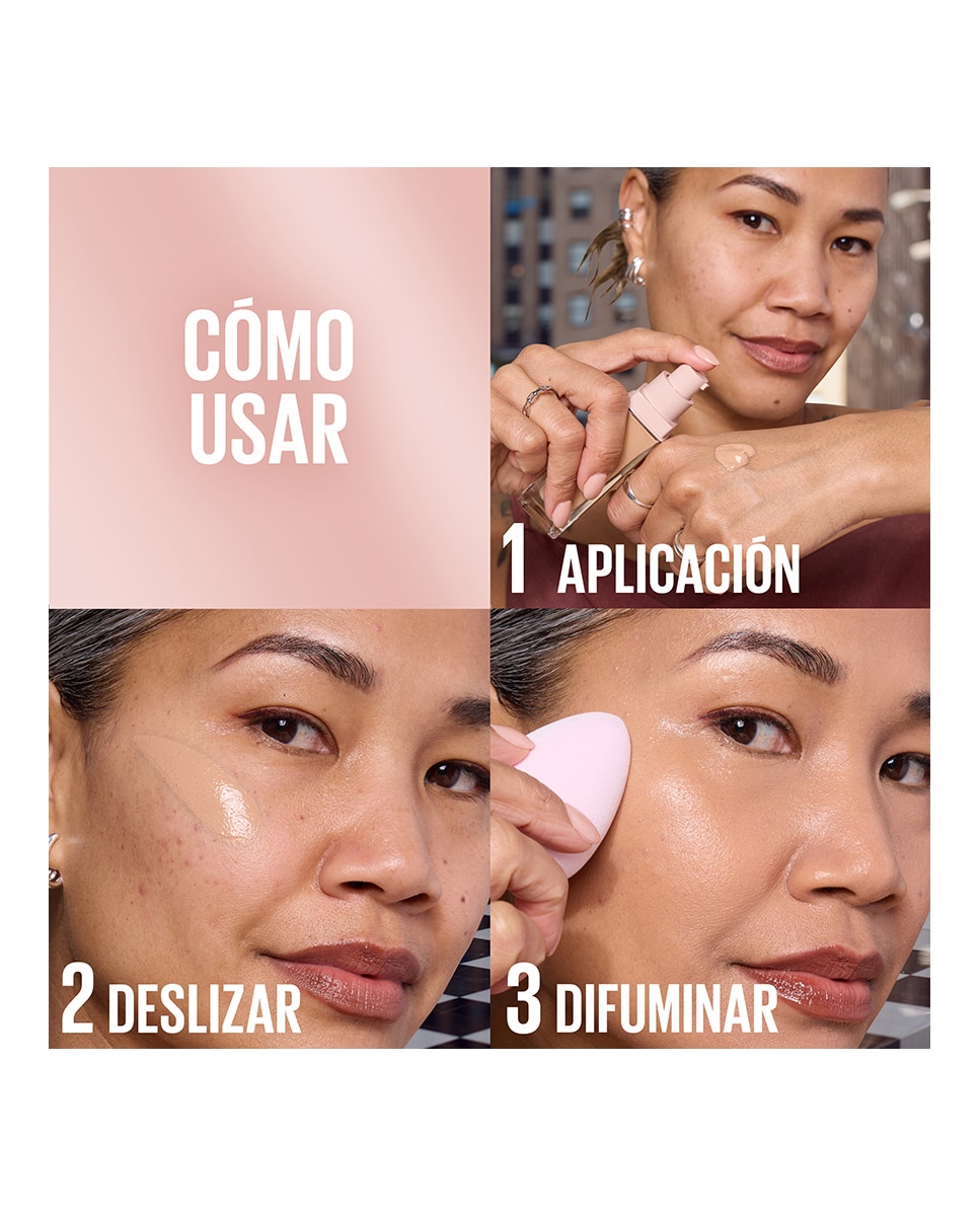 Base De Maquillaje Lifter Lifter Plump & Glow Maybelline New York - 110 110-4