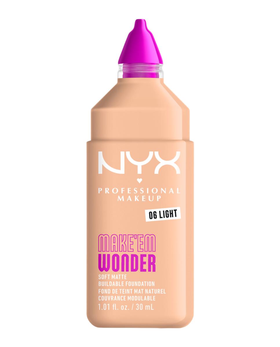 Base De Maquillaje Make 'Em Wonder Nyx Professional Makeup - Light Light-2