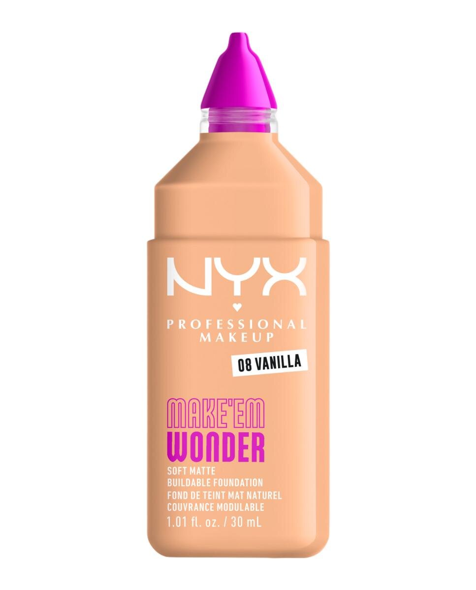 Base De Maquillaje Make 'Em Wonder Nyx Professional Makeup - Vanilla Vanilla-2