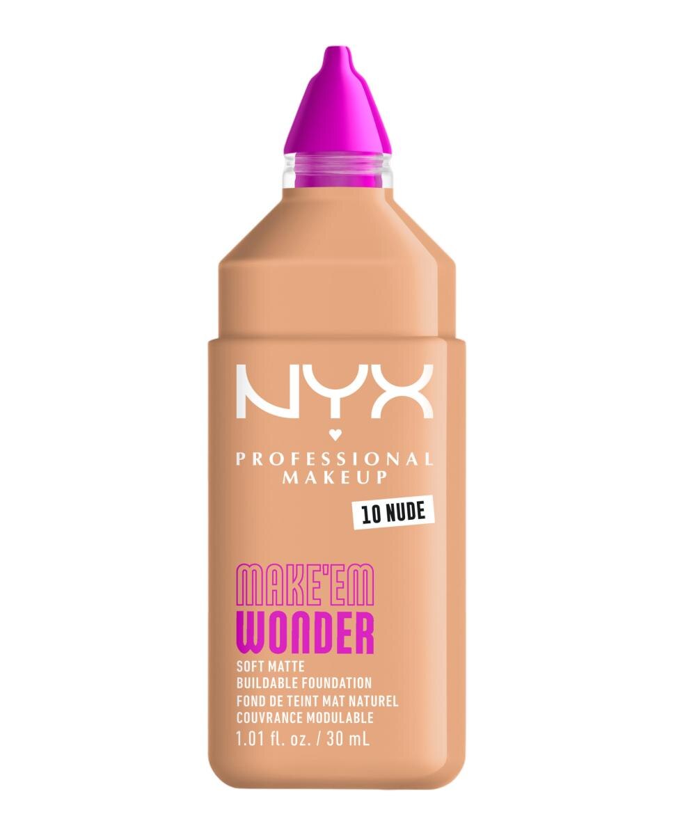 Base De Maquillaje Make 'Em Wonder Nyx Professional Makeup - NUDE NUDE-2