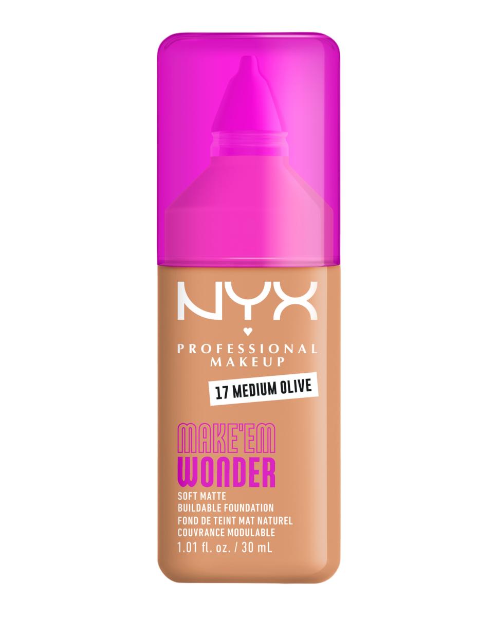 Base De Maquillaje Make 'Em Wonder Nyx Professional Makeup - MEDIUM OLIVE MEDIUM OLIVE-1