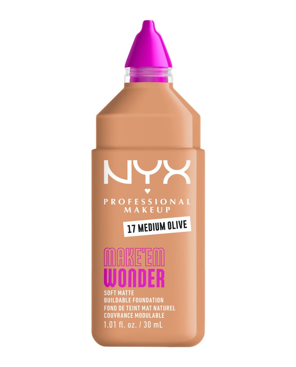 Base De Maquillaje Make 'Em Wonder Nyx Professional Makeup - MEDIUM OLIVE MEDIUM OLIVE-2