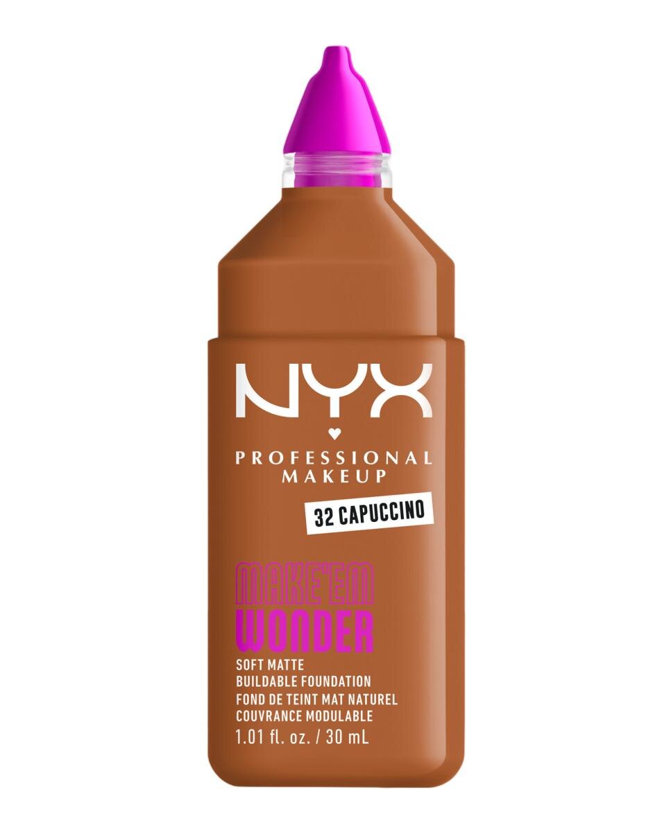 Base De Maquillaje Make 'Em Wonder Nyx Professional Makeup - CAPUCCINO CAPUCCINO-2