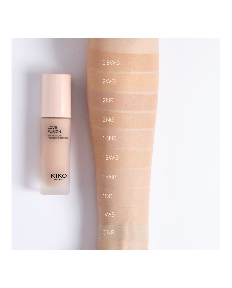 Base de maquillaje Love Fusion 24H Kiko Milano - 2WG Warm Gold 2WG Warm Gold-5