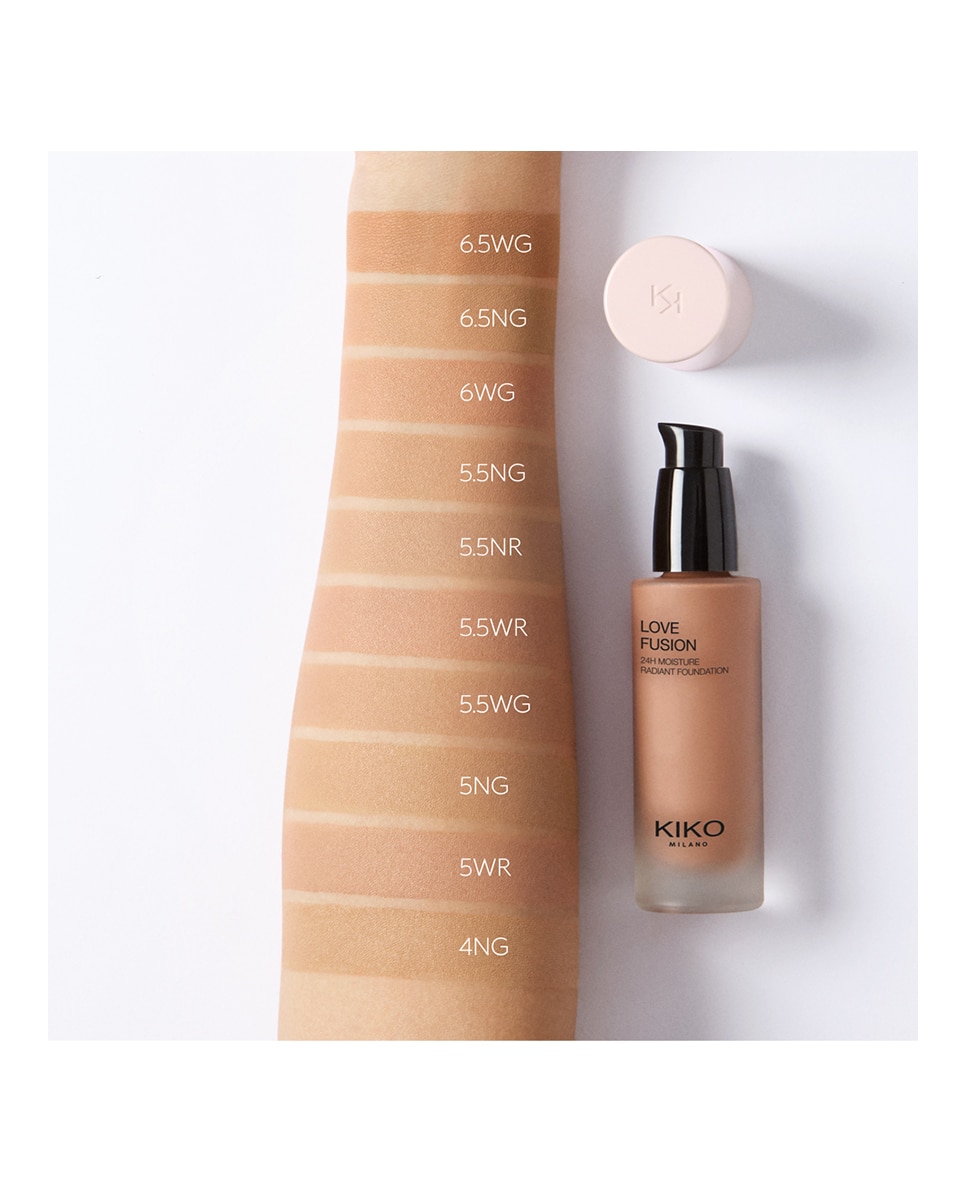 Base de maquillaje Love Fusion 24H Kiko Milano - 4NG Neutral Gold 4NG Neutral Gold-5