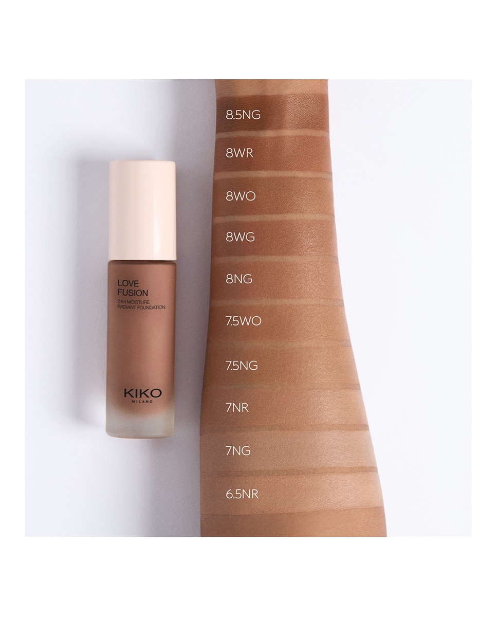 Base de maquillaje Love Fusion 24H Kiko Milano - 7.5NG Neutral Gold 7.5NG Neutral Gold-5