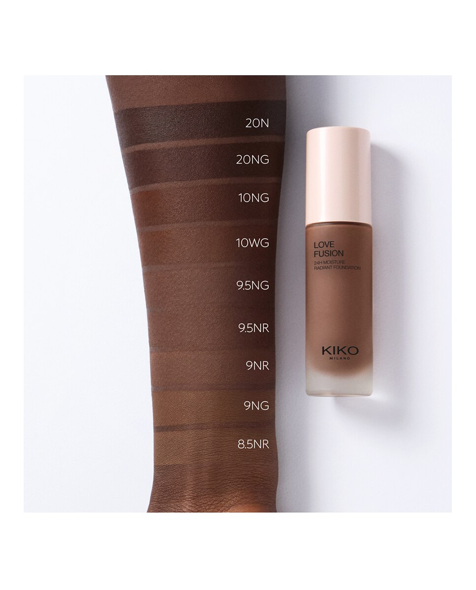 Base de maquillaje Love Fusion 24H Kiko Milano - 8.5NR Neutral Rose 8.5NR Neutral Rose-5