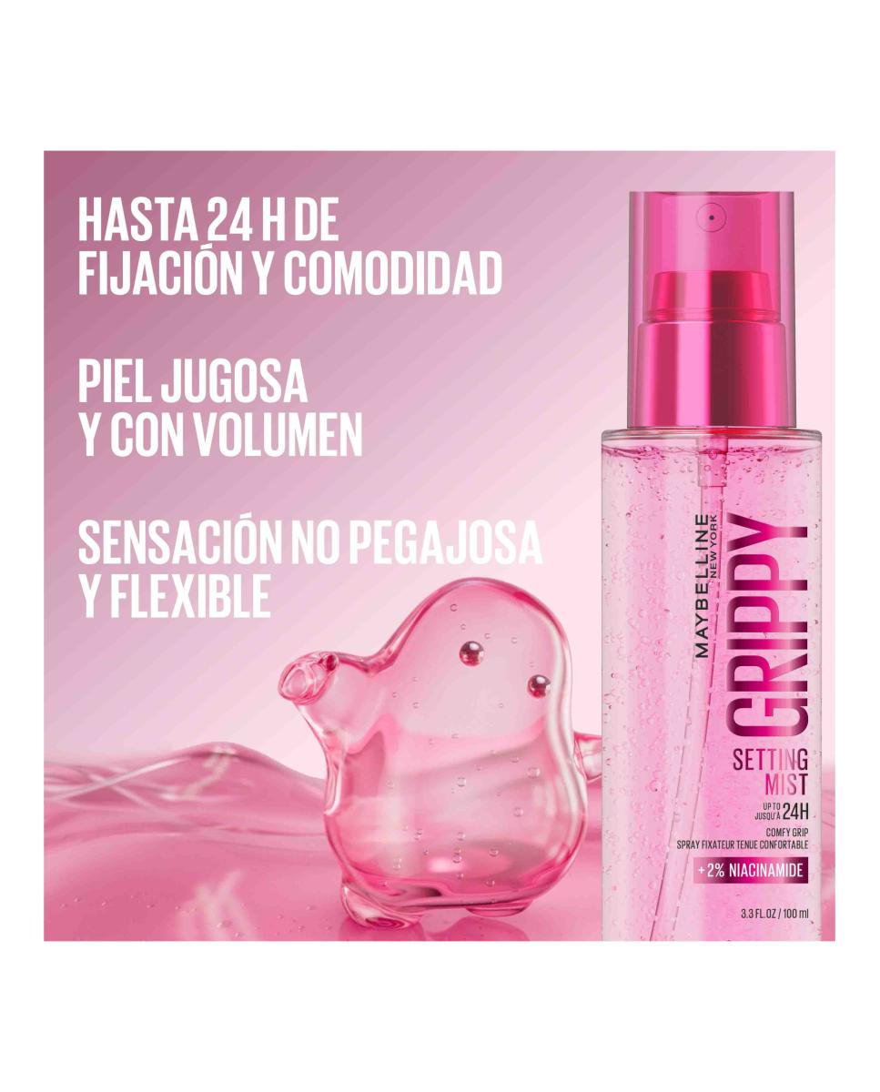 Preparadores y  Fijadores Grippy Setting Mist Maybelline New York Makeup 5