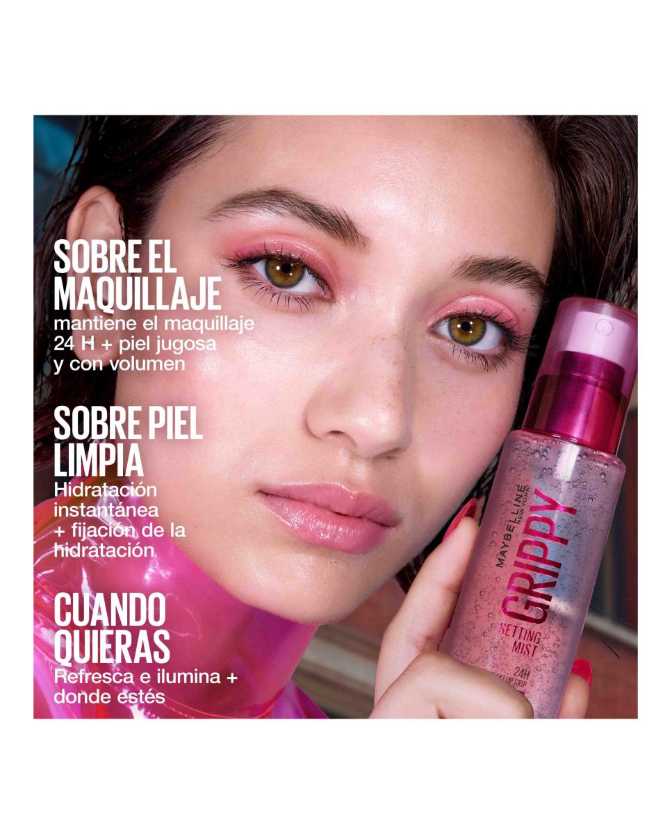 Preparadores y  Fijadores Grippy Setting Mist Maybelline New York Makeup 7