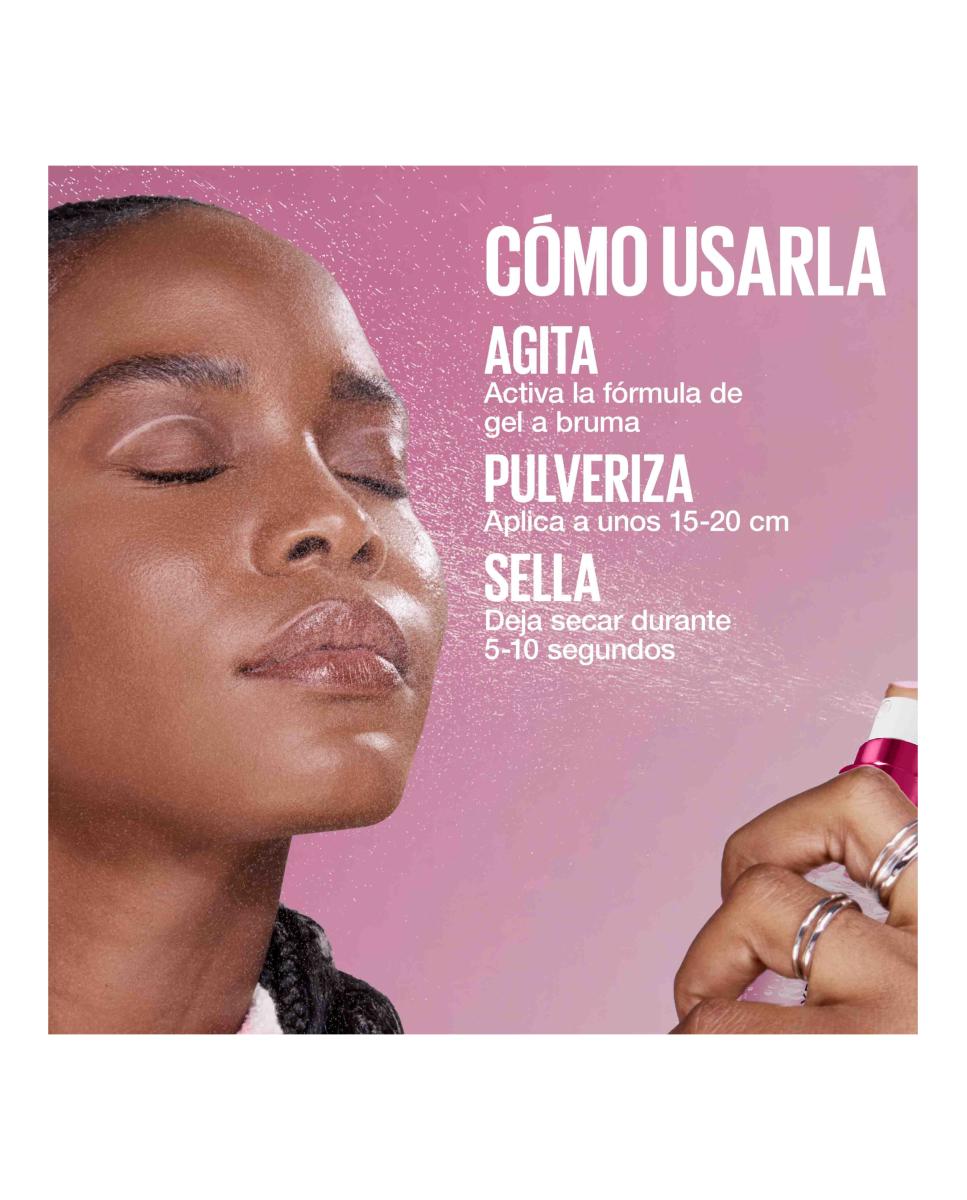 Preparadores y  Fijadores Grippy Setting Mist Maybelline New York Makeup 8