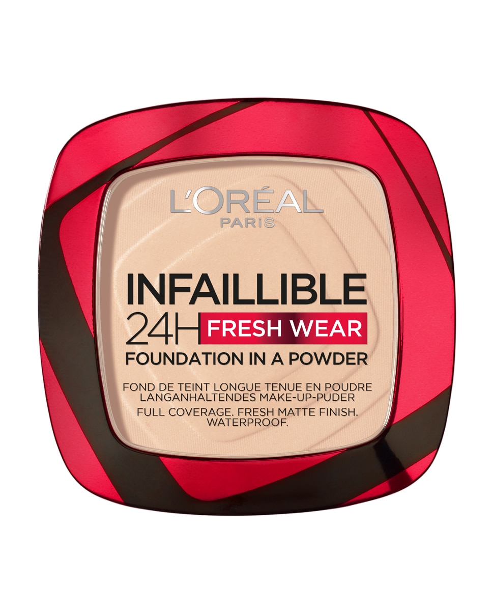 L'Oréal Paris - Polvos compactos mate de larga duración Infalible 24h L'Oréal Paris.